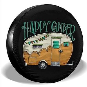 Happy Camper 27-29” tire cover-NIB
